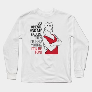 Find Fault Long Sleeve T-Shirt